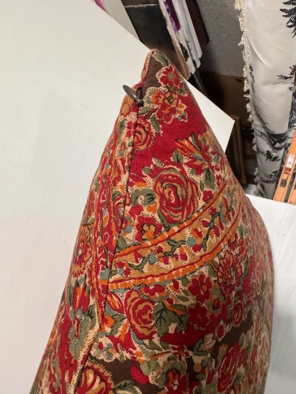 Vintage Pottery Barn 2013 Linen/Cotton Blend Carrie Print/Floral NWOT